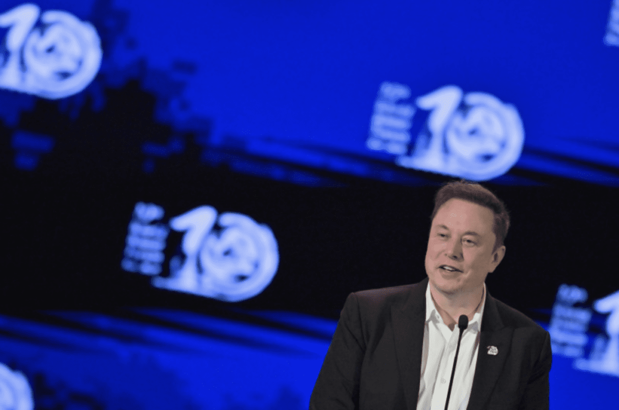 CEO of Tesla Inc. and Space Elon Musk delivered remarks at the opening of the 10th World Water Forum 2024 at Bali International Convention Center, Nusa Dua, Badung, Bali, on Monday (20/5/2024). Source: Media Center of World Water Forum 2024/Aprillio Akbar/nym/rth.