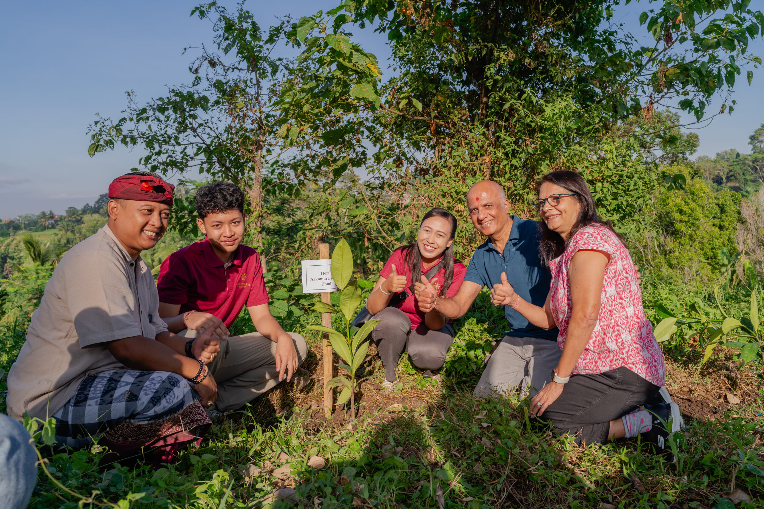 Arkamara Dijiwa Ubud Celebrates Earth Day with Tree Planting Initiative