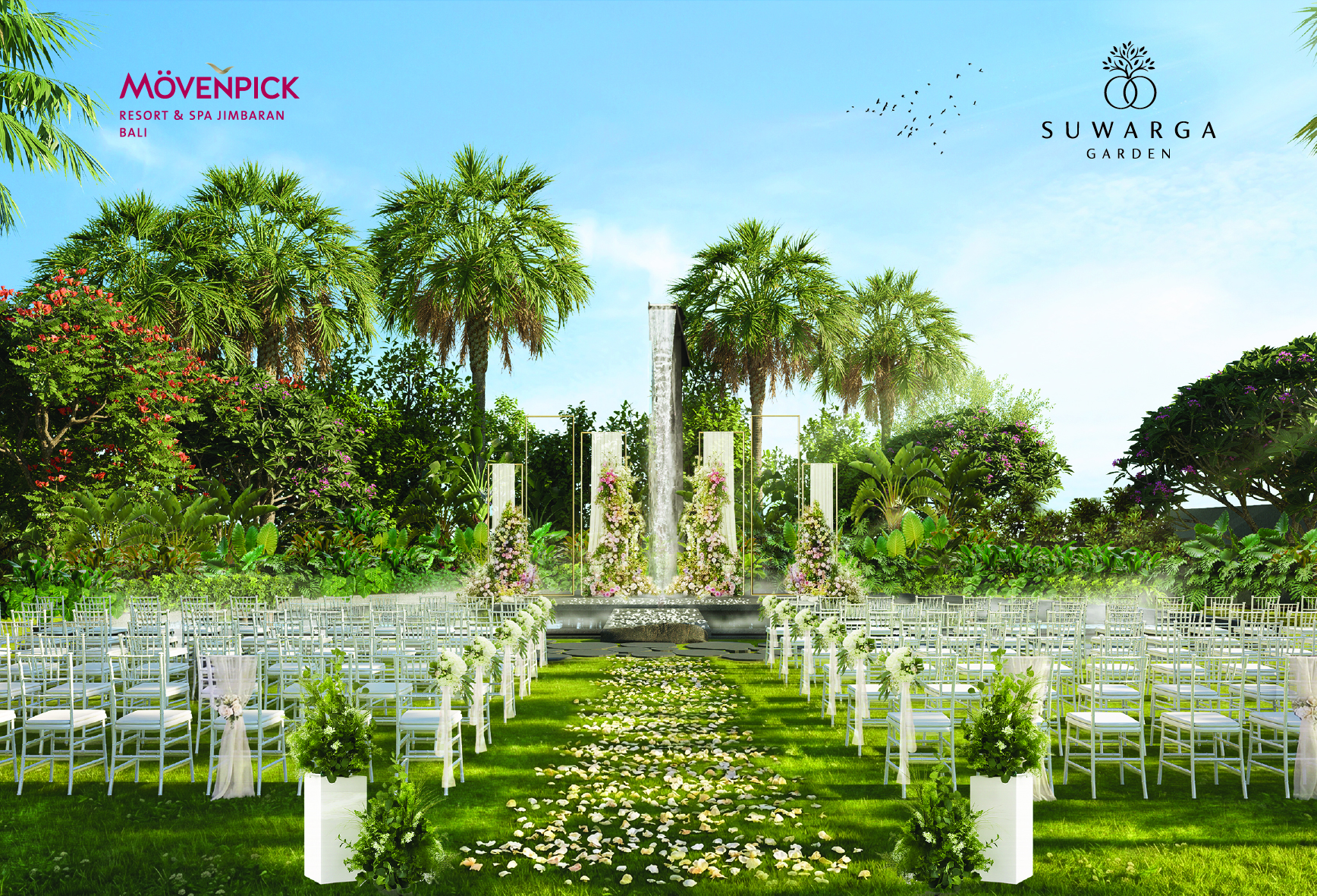 Mövenpick Resort & Spa Jimbaran Bali Introduces Suwarga Garden for Celebrations and Relaxing Resort Moments